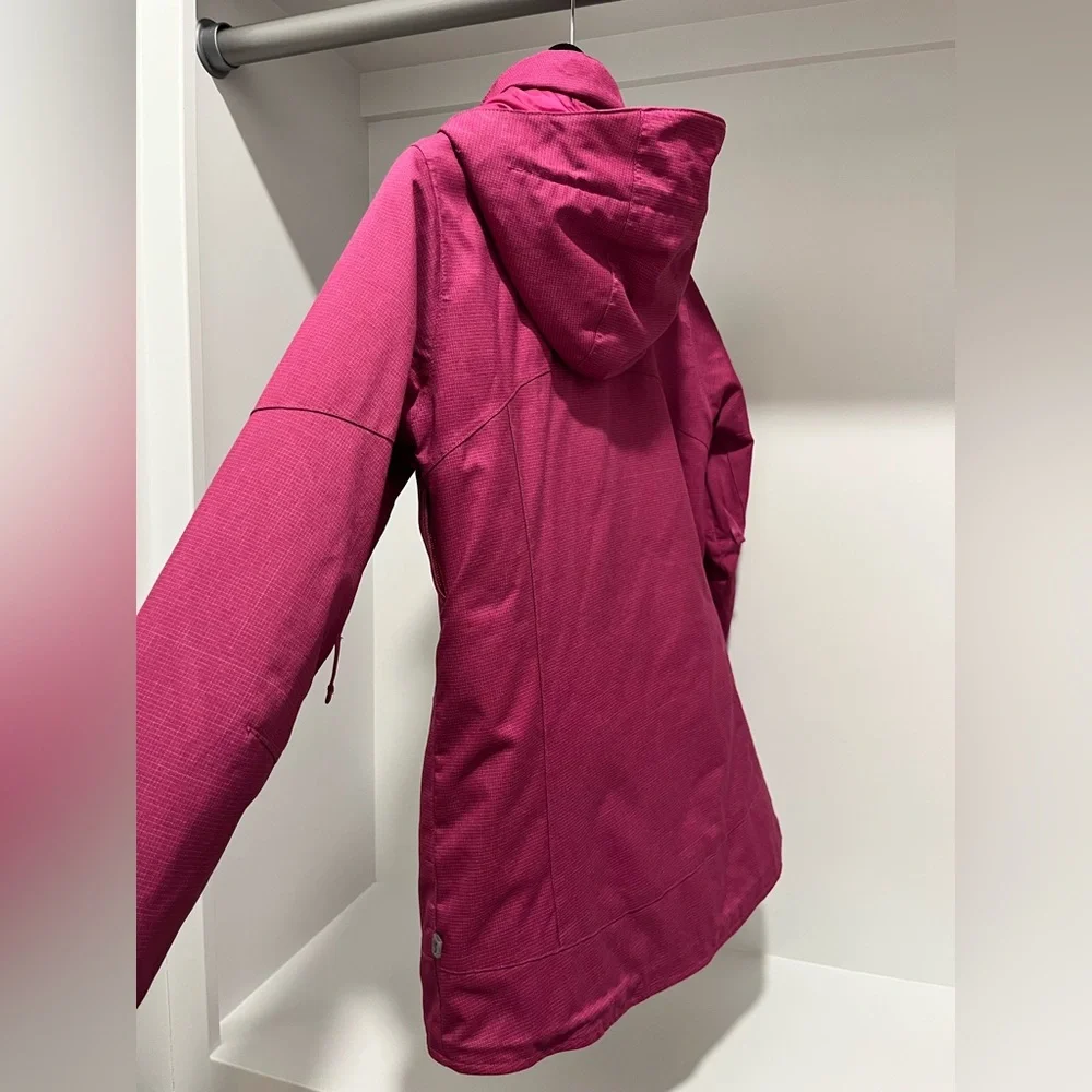 Burton Dry Ride Women's Fuchsia Snowboard Ski Jacket small magenta - Picture 6 of 14